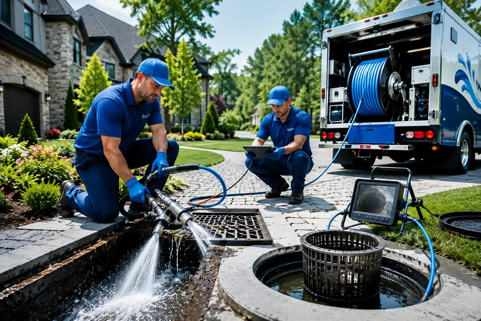 Local outdoor drain cleaning professionals in Bismarck, AR