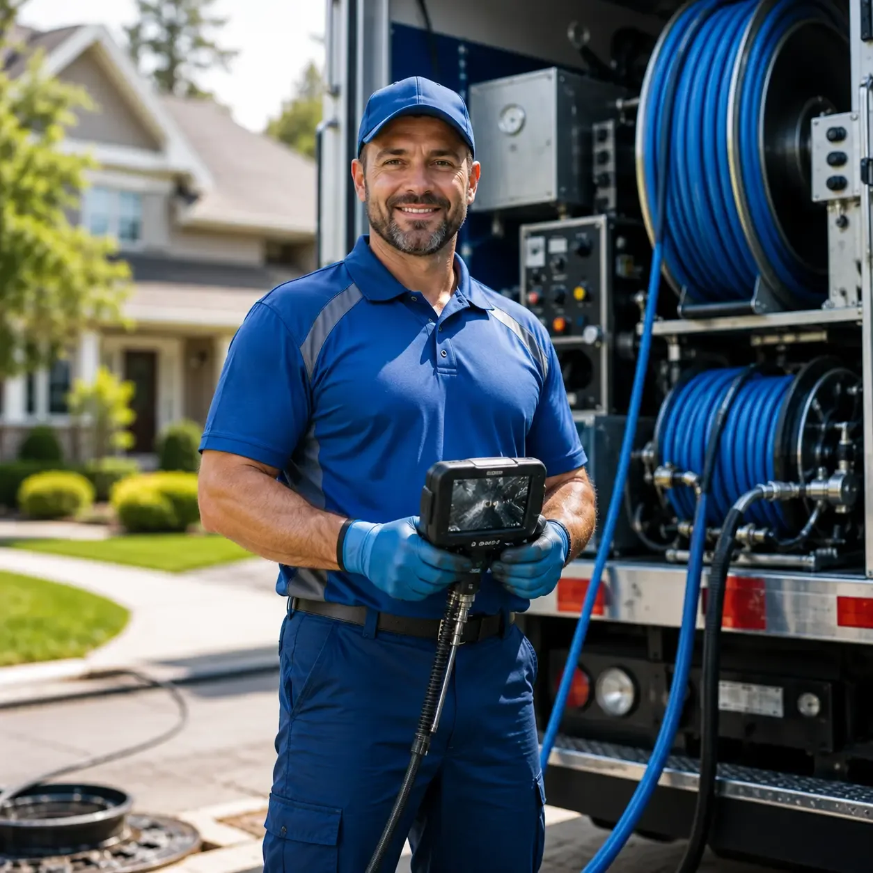 Local outdoor drain cleaning specialists in Bismarck, AR